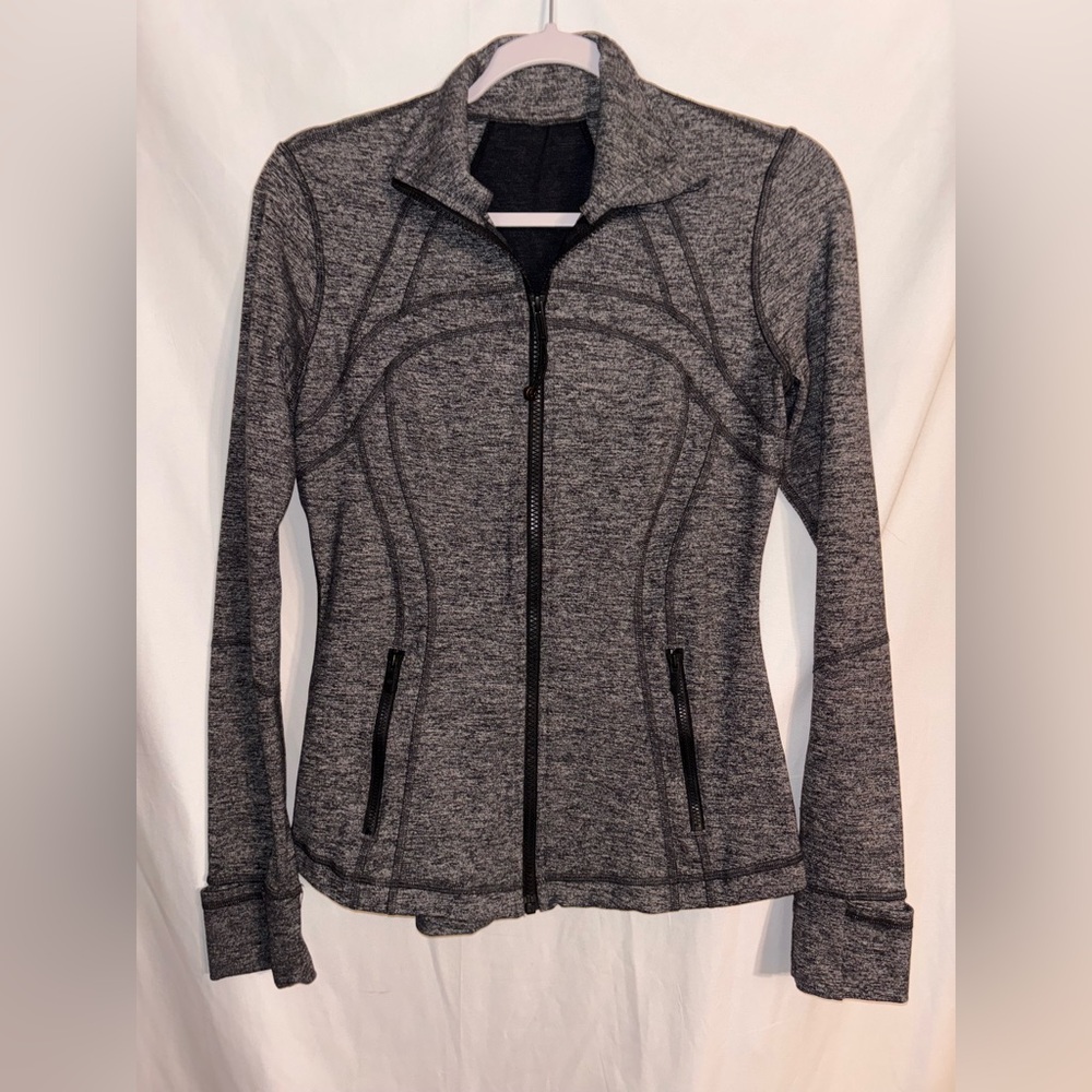 lululemon Women’s Grey Athletic Pocketed Jacket S/M